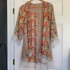 Floral duster